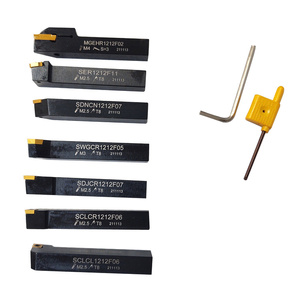 Noże tokarskie 12mm 7el zestaw nóż tokarka komplet płytka wymienna 12x12 zdjęcie nr 5