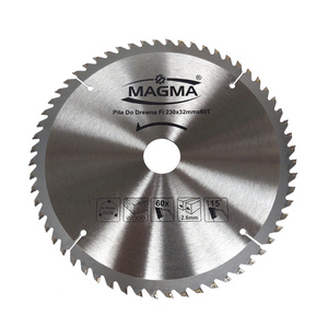 Piła tarcza tarcze do cięcia drewna 230 mm 60t z widią 230x32 mm x 60 zębów widiowa Magma 230x32x60t red 30 mm 25,4 mm 22,23 mm 20 mm 230x30 230x25,4 230x22,23 zdjęcie nr 4