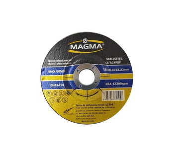 Tarcza do szlifowania metalu stali 125x6,0mm MAGMA 125x6 10 sztuk zdjęcie nr 13