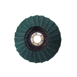 Tarcza lamelowa z włókniny 125 niebieska szlifowania polerowania włóknina lamelka listkowa zdjęcie nr 12