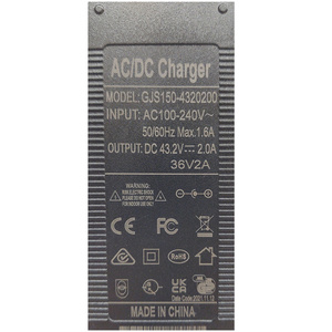 Ładowarka do skutera zabawki elektrycznej 36V 2,0A CINCH przeznaczona do baterii kwasowo-ołowiowych w tym żelowych zdjęcie nr 2