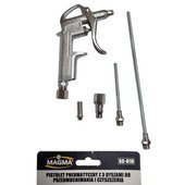 Pistolet do przedmuchiwania TG-10-16  z długą dyszą zestaw 3 dysze 2 krócce