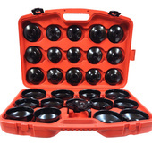 Klucze nasadowe do filtrów oleju zestaw kluczy 30el. 1076A Klucze nasadowe do filtrów oleju nasadki