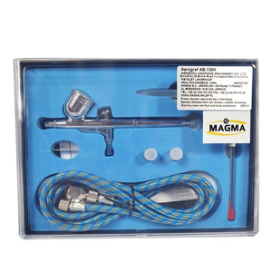 Zestaw do aerografi kompresor TC20 bez butli + AB-130K + AB-138 + Stojak + Zbiornik 502 + Szczoteczki 505 zdjęcie nr 12