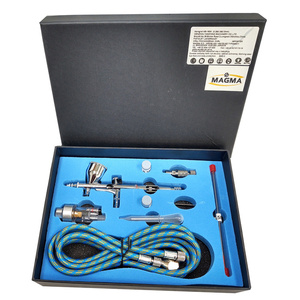 Aerograf AB-180K AB 180K AB180K 4 dysze zestaw pneumatyczny lakiernicz Airbrush Magma zdjęcie nr 2