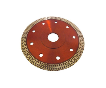 Tarcza diamentowa do cięcia 125x1,2mm turbo czerwona ceramika, beton 125x22,2 125 x 22,2 125x22,2mm zdjęcie nr 2