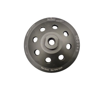 Tarcza diamentowa garnkowa MAGMA 125 x M14 PCW do podłóg żywicznych 6T polikrystaliczny PCD 125xM14 125M14 125 M14 zdjęcie nr 5