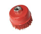 Szczotka nylonowa czołowa 125mm M14 obrotowa doczołowa 125xM14 125M14 125 M14 postarzanie