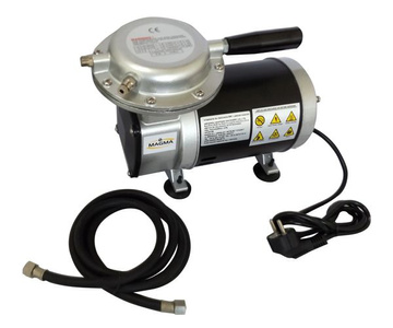 Kompresor TC-09 + pistolet lakierniczy membranowy TC-09K zdjęcie nr 8