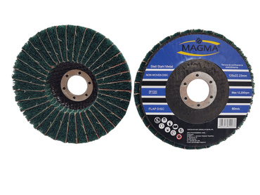 Tarcza tarcze do metalu 07 125 włóknina satyniarek satyniarki twarda zdjęcie nr 3