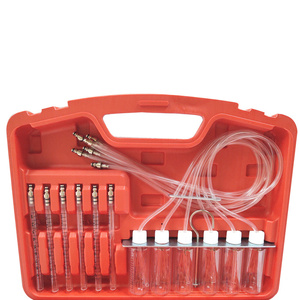 Zestaw tester ciśnienia wtryskiwaczy próbnik diesel z manometrem 60MPa 1106G i tester common rail zdjęcie nr 23