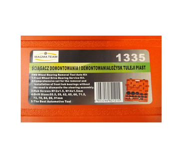 Ściągacz piast, łożysk L1335 MAGMA 1335 piasty przedniej uniwersalny 1021D zdjęcie nr 7