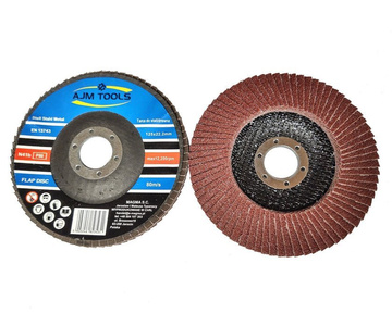 Tarcza tarcze lamelka listkowa 125mm 80 do metalu AJM TOOLS zdjęcie nr 4