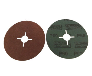 Krążek fibrowy fi 125 tarcza fibrowa do szlifowania metalu drewna pcv pakiet 25 szt. fibra granulacja 60 zdjęcie nr 4