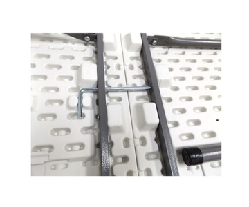 Stół cateringowy / campingowy składany + 2 ławki kateringowy ogrodowy do ogrodu bankietowy zestaw biesiadny zdjęcie nr 10