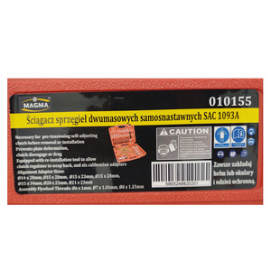 Ściągacz sprzęgieł dwumasowych samonastawnych SAC przyrząd do ustawiania sprzęgła 1093A zdjęcie nr 2