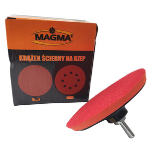 Zestaw krążki na rzep papier ścierny PEX 125mm 125 mm gr 150 krążek 100 szt + dysk na rzep szlifierski z gąbką 125 mm 125mm zdjęcie nr 5