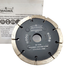Tarcza diamentowa do cięcia betonu 125mm zespolona 3w1 do bruzdownic TPB3125 Magma potrójna bruzdownicy bruzdownica TPB 125x22,2 125 x 22,2 125x22,2mm bruzdownicy bruzd zdjęcie nr 10