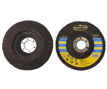 Tarcza tarcze lamelka listkowa 115mm gr 60 do metalu Magma płytkowa płytkowe zdjęcie nr 8