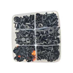 Spinki kołki klipsy samochodowe do tapicerki auta 655 ele zestaw + ściągacz 010368NB zdjęcie nr 6