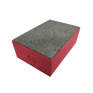 Diamentowa kostka do szlifowania gresu kamienia gąbka 90x55 gradacja 50 polerska poler gres kamień g50 zdjęcie nr 4