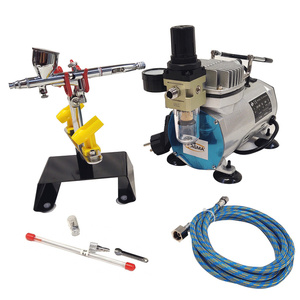 Aerograf AB180 + Stojak + Kompresor TC-20C 4bar do aerografi sprężarka AB-180 zdjęcie nr 3