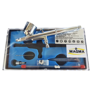 Aerograf AB130 Z DYSZĄ 0,2 I 0,3 + MINI KOMPRESOR 4BAR Z KOMPRESOREM AB-130 AB 130 zdjęcie nr 8