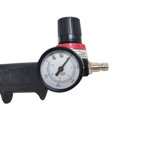 Pistolet wyciskacz pneumatyczny mas uszczelniania pneumatyczny FG14 + akcesoria zdjęcie nr 9