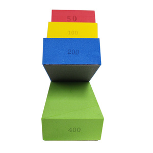 Zestaw kostek kostka do szlifowania kamieńia 90x55 gr 50 + 100 + 200 + 400 zdjęcie nr 5