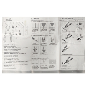 Ręczna nitownica do nitonakrętek M3 - M10 SC-ML605 Magma Riveting piler nitonakrętki zdjęcie nr 21