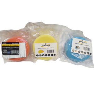 Zestaw gąbek 3 szt gąbka polerska tarcze 125xM14 zdjęcie nr 8