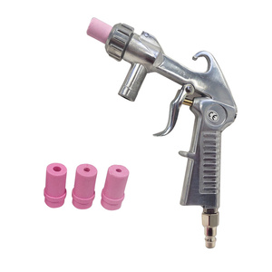 Pistolet do piaskowania 4 dysze piaskarka kabina piaskarki pistolet do piaskowania LP-19 do piaskarki + 4 dysze LP-19C PS6P zdjęcie nr 10