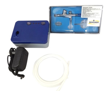 Kompresor TC-101 z aerografem do tatuaży AB-209 zdjęcie nr 2