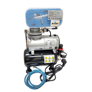 Zestaw do aerografii mini kompresor TC-20T aerograf AB-137 zdjęcie nr 12