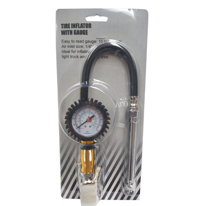 Pistolet do pompowania kół z manometrem z długa końcówką TIR TG5A zdjęcie nr 9