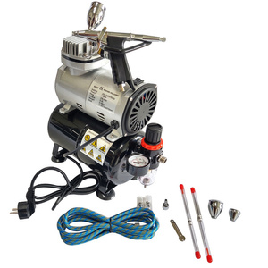 Aerograf AB116K z kompresorem 3L zestaw lakierniczy AB-116K zdjęcie nr 14