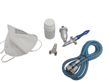 Pistolet do piaskowania mini aerograf z korundem pistolet do czyszczenia grawerka do grawerowania AB178 AB-178 AB 178 zdjęcie nr 7