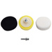 Zestaw gąbek 3szt gąbka polerska tarcze 125xM14 białą czarna żółta trzpień M14 zdjęcie w nawigacji nr 3