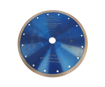Tarcza diamentowa do gresu ceramiki turbo 230x2x22 MYT 230 Magma 230x22,2 230 x 22,2 230x22,2mm zdjęcie nr 5