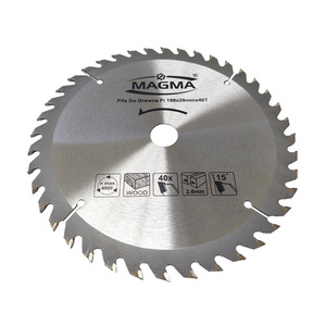 Piła tarcza tarcze do cięcia drewna 190mm 40t z widią 190x20 mm x 40 zębów widiowa redukcja 16 mm Magma 190x20x40t zdjęcie nr 2