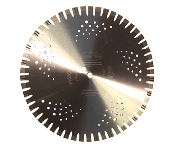 Tarcza diamentowa do cięcia betonu krawężników pro laserowa 450x25,4mm MLRC451 Turbo laser Magma żelbeton do betonu zbrojonego MLRC 450x25,4 450 x 25,4 450x25,4mm H 15 mm zdjęcie nr 1