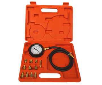 Tester ciśnienia miernik oleju dużo końcówek TU-11 adaptery próbnik 12 el.zestaw UK Wave Box Oil Pressure Meter Tester 1009G zdjęcie nr 4