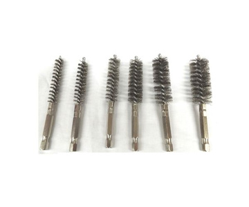 Zestaw frezów frezy do gniazd wtryskowych wtryskiwaczy 17el. + szczotki do czyszczenia gniazd wtryskiwaczy zdjęcie nr 12