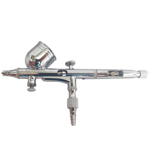 Aerograf z wężem i króćcem do dużego kompresora AB-203 pistolet zdjęcie nr 4