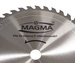 Piła tarcza tarcze do cięcia drewna 350mm 40T z widią 350x32 30 mm x 40 zębów widiowa Magma 350x32x40t zdjęcie w nawigacji nr 3