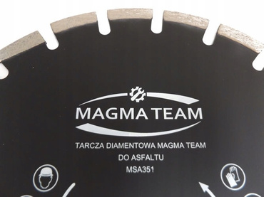 Tarcza diamentowa do cięcia asfaltu 350x25,4mm 350mm MSA351 Magma MSA 350x25,4 350 x 25,4 350x25,4mm zdjęcie nr 2
