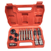 Zestaw kluczy nasadowych do alternatora 13 cz alternatorów 13pcs Alternator Pulley Remover Install Tool Set Hex Spline Torx Bit Key 1079A  JC-8059