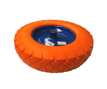 Koło do taczki wózka 4.80 / 4.00-8 pełne PU bezdętkowe zdjęcie nr 2