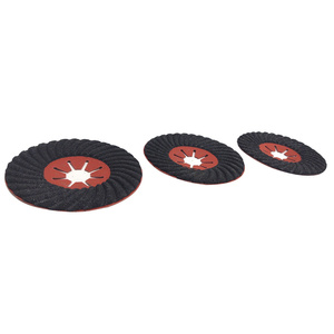 Zestaw 3 sztuk tarcz tarcza dysk fibrowy półsztywny do szlifowania kopyto fibra dysk fibra 125 22,23 granit gres 125mm GR 80 GR 100 GR 120 zdjęcie nr 6