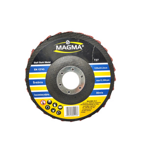 Tarcza lamelowa z włókniny 125 czerwona szlifowania polerowania włóknina lamelka listkowa zdjęcie nr 8